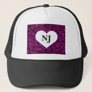 New-Jersey Herz Truckerkappe