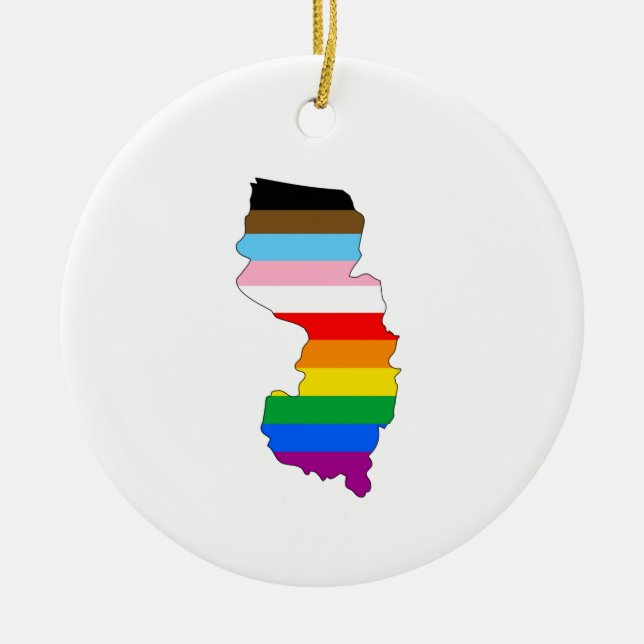 New Jersey inklusiver Preis Keramik Ornament (Vorne)