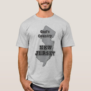 New-Jersey ist das LAND DES GOTTES T-Shirt
