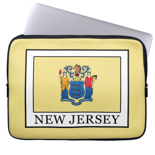 New Jersey Laptopschutzhülle (Vorderseite)