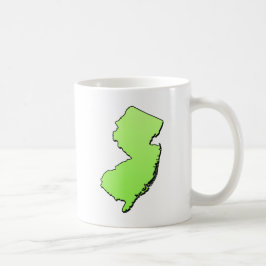New Jersey Light Green Kontur Kaffeetasse