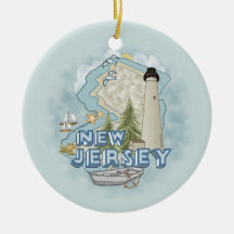 New Jersey Lighthouse-Ornament