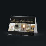 New Jersey Merry Christmas Collage Card Feiertagskarte<br><div class="desc">Erstellt aus einem Original Studio Porto Sabbia Foto! Diese Black,  White & Gold Weihnachtskarte ist für verschiedene (Familien-)Beziehungen,  alle US-Staaten und in verschiedenen Sprachen erhältlich.</div>