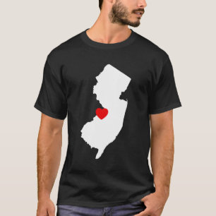 New Jersey mit Red Heart T-Shirt