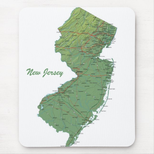 New-Jersey Mousepad (Vorne)
