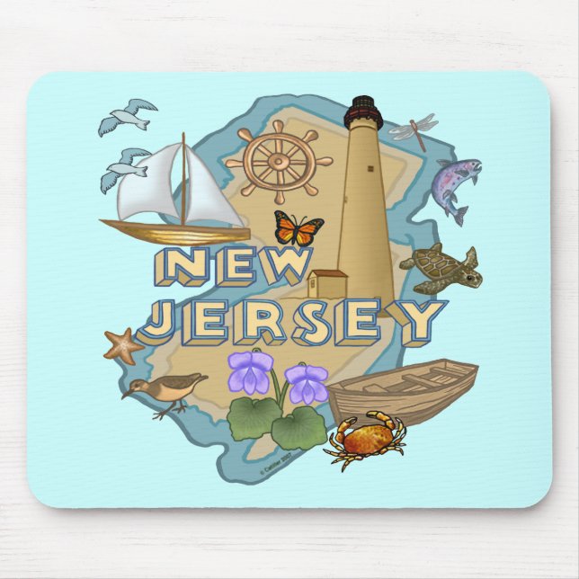 New Jersey Mousepad (Vorne)