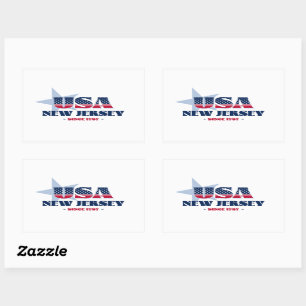 New Jersey My Zuhause Staat Sticker