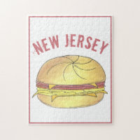 New Jersey NJ Pork Roll Ham Egg Breakfast Sandwich