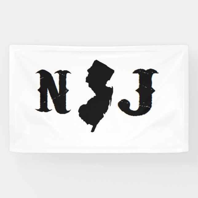NEW JERSEY NJ Uni Dorm  Banner (Horizontal)