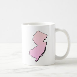 New Jersey Pink-Kontur Kaffeetasse