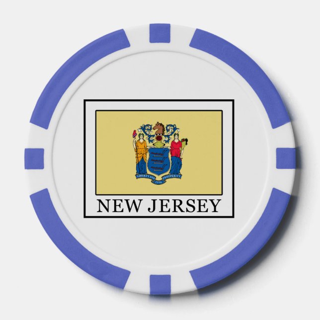 New Jersey Pokerchips (Vorderseite)