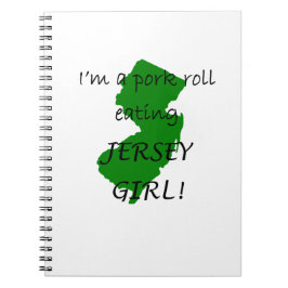New Jersey Pork Roll Notebook Notizblock