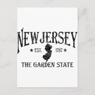 New Jersey Postkarte