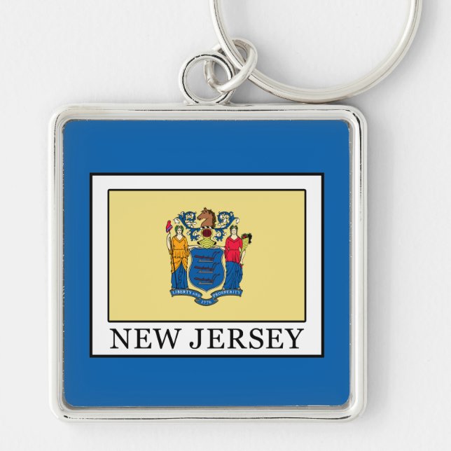 New Jersey Schlüsselanhänger (Vorne)