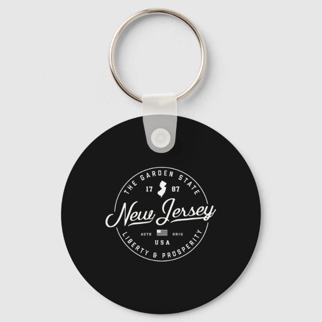 New Jersey  Schlüsselanhänger (Vorderseite)