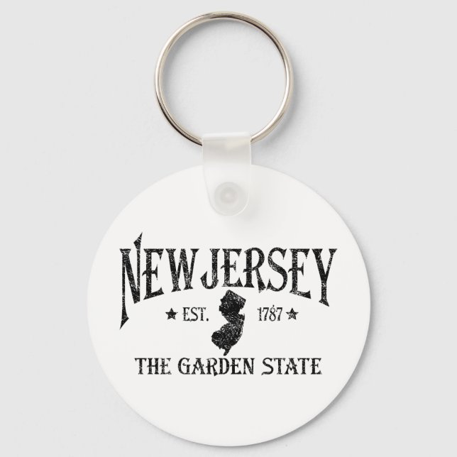 New Jersey Schlüsselanhänger (Vorderseite)