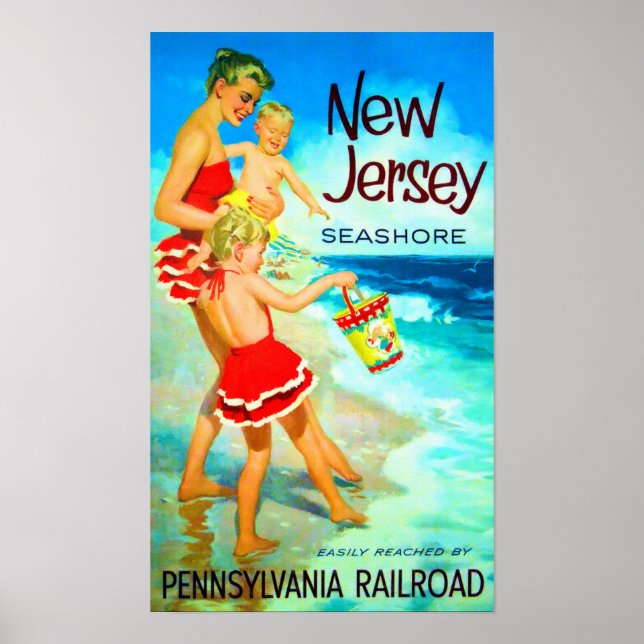 New Jersey Seashore Poster (Vorne)
