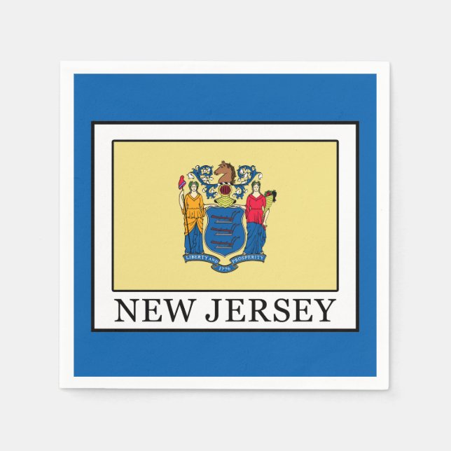 New Jersey Serviette (Vorderseite)