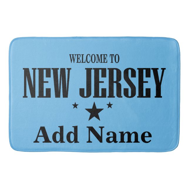New Jersey Shore, Text hinzufügen Badematte (Vorderseite)
