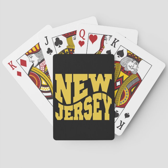 New Jersey Spielkarten (Rückseite)