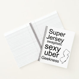 New Jersey Spiral Notebook Notizbuch