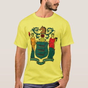 New-Jersey Staats-Flagge T-Shirt