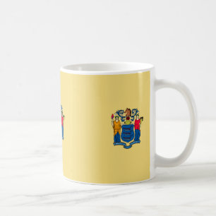 New-Jersey Staats-Flaggen-Entwurfs-Dekor Kaffeetasse