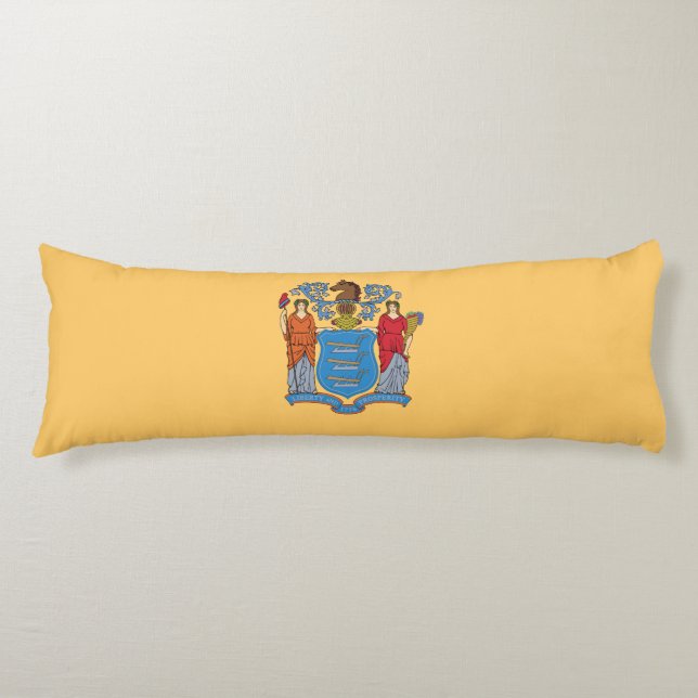 New Jersey State Flag Seitenschläferkissen (Vorderseite)