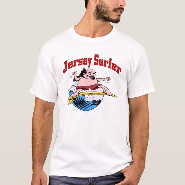 New Jersey Surfer T-Shirt (Vorderseite)