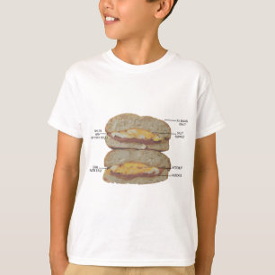 New Jersey Taylor Ham Anatomie T-Shirt