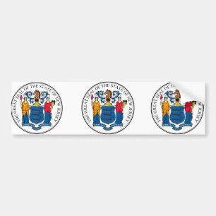 New-Jersey, USA Autoaufkleber