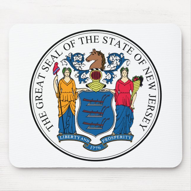New-Jersey, USA Mousepad (Vorne)