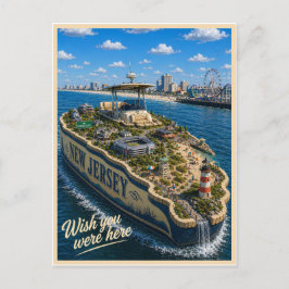 New Jersey | Wish You Were Here | State-Serie Postkarte