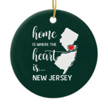 New Jersey Zuhause ist das Herz