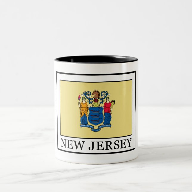 New Jersey Zweifarbige Tasse (Mittel)