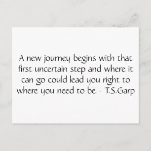 New Journey Postkarte