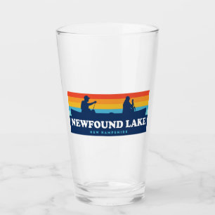 New Lake New Hampshire Canoe Glas