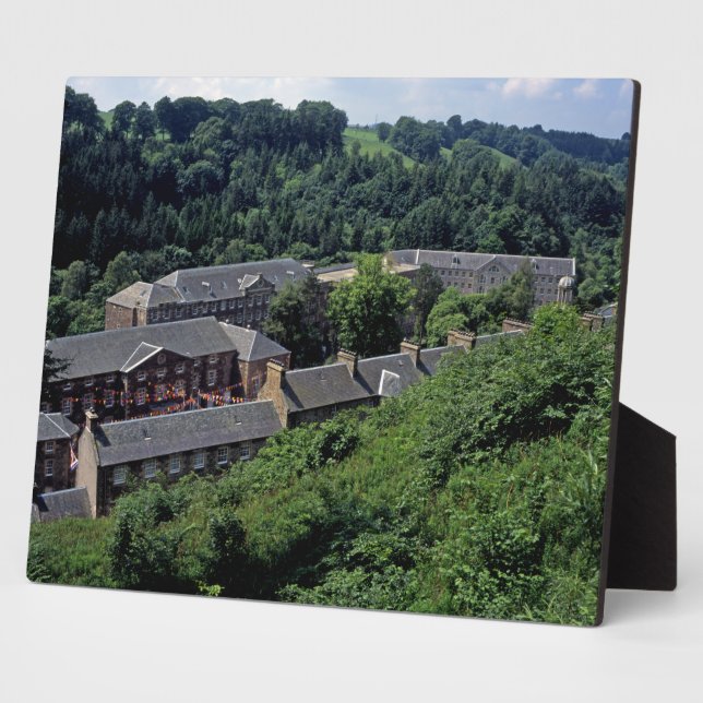 New Lanark Scotland Postcard Poster Fotoplatte (Seite)