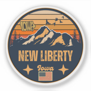 New Liberty, Iowa Aufkleber
