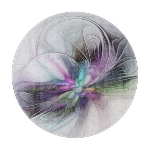 New Life, Abstraktes Fraktal Kunstfantasie Schneidebrett
