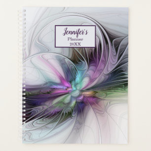 New Life, farbenfrohe Abstrakte Fraktal Fantasie N Planer