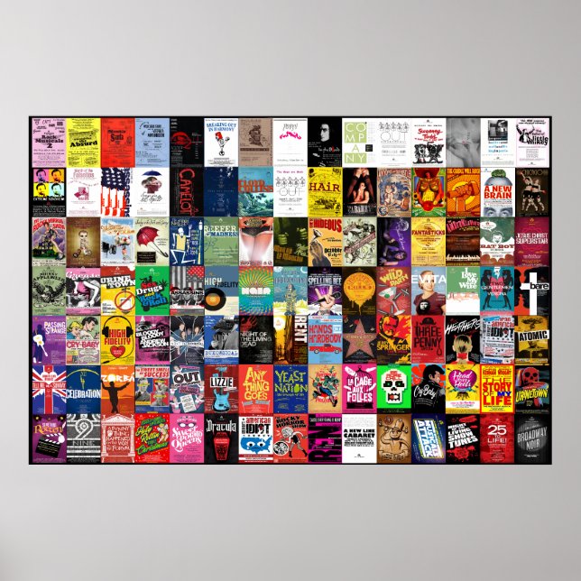 New Line Theatre - The First Hundred Shows Poster (Vorne)