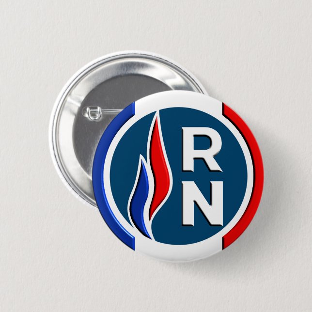 NEW LOGO RN 3D BUTTON (Vorne & Hinten)
