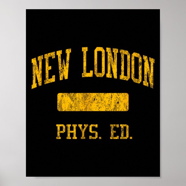 New London High School Hs New London Ct Phys Ed  Poster (Vorne)