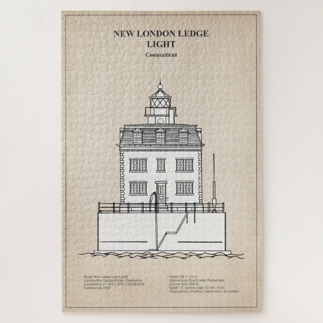 New London Ledge Lighthouse - Connecticut - SBD (Vertikal)
