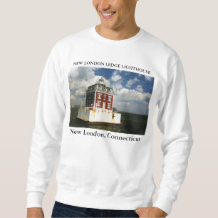 New London Ledge Lighthouse, Connecticut Sweatshirt