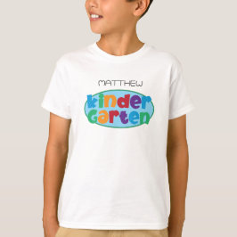 New Low Price! Cute, PERSONALIZED Kindergarten  T-Shirt