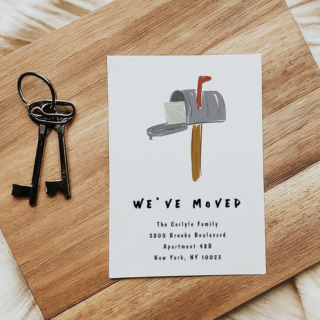 New Mailbox Illustrated Moving Announcements Ankündigung (New Mailbox Illustrated Moving Announcements)