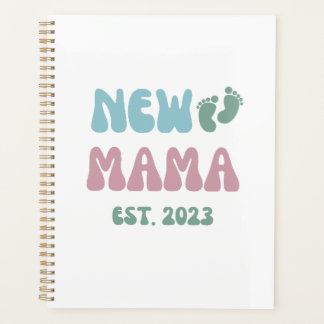 New Mama Est 2023 - Planner avec Gold Binding