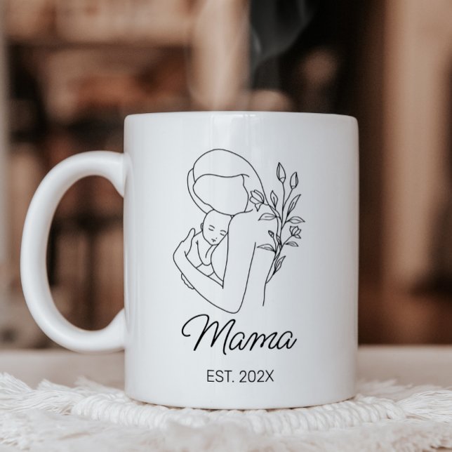 New Mama und Baby Kaffeetasse (Von Creator hochgeladen)